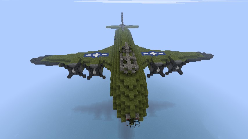 B-17F бөмбөгдөгч онгоц